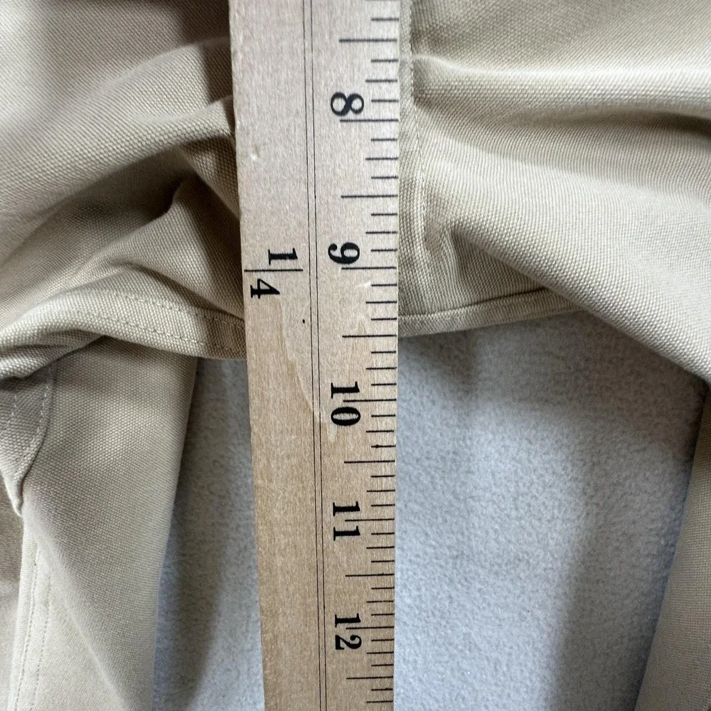 Lululemon ABC Pants Mens 31 Beige Slim Fit Utilitech Stretch Performance Golf